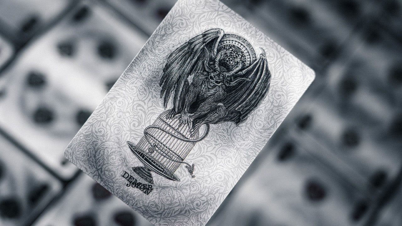 Devildom Dark Evil Playing Cards Playing Cards by Ark Playing Cards