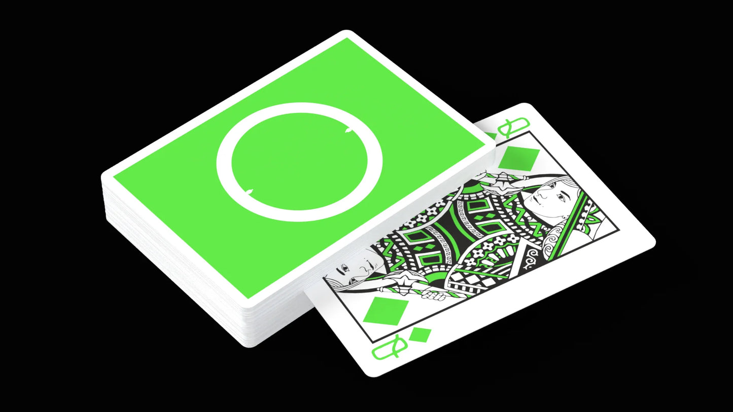 Orbit Chroma Key Playing Cards Playing Cards by Orbit Brown