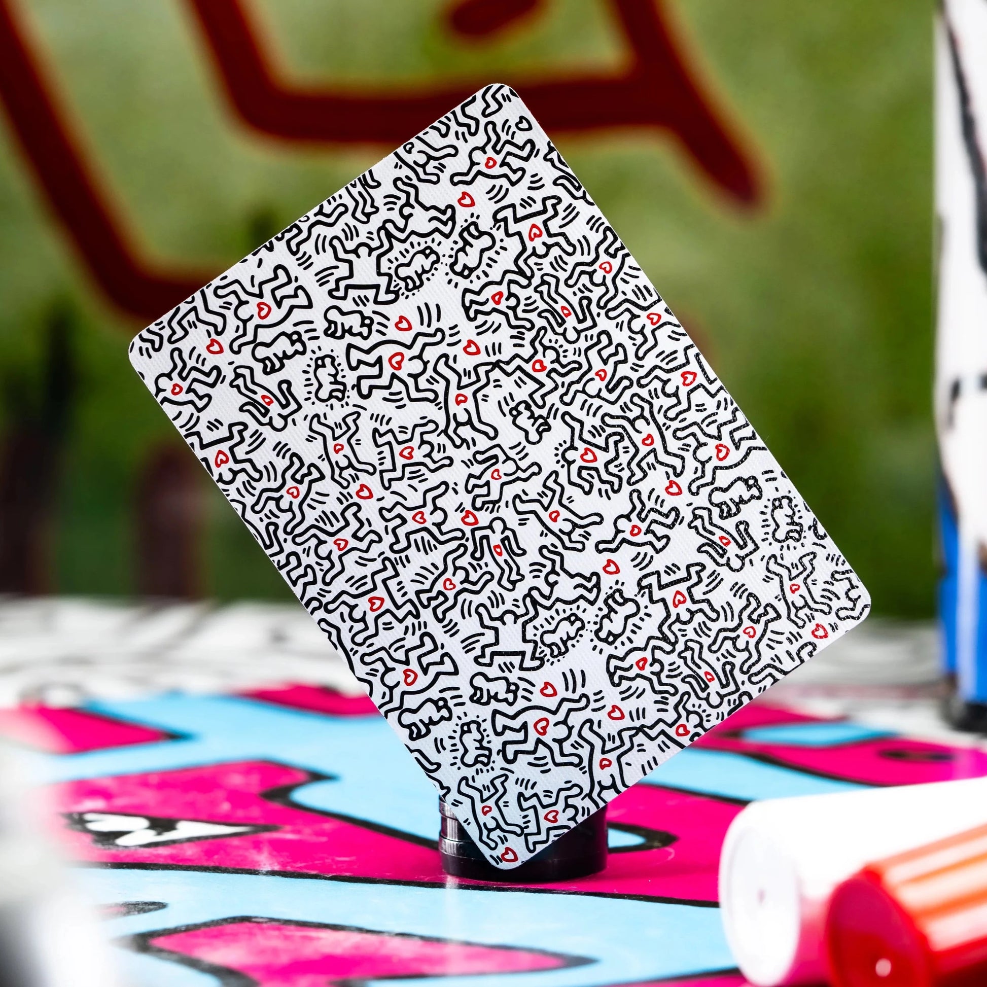 Keith Haring Playing Cards Playing Cards by Theory11