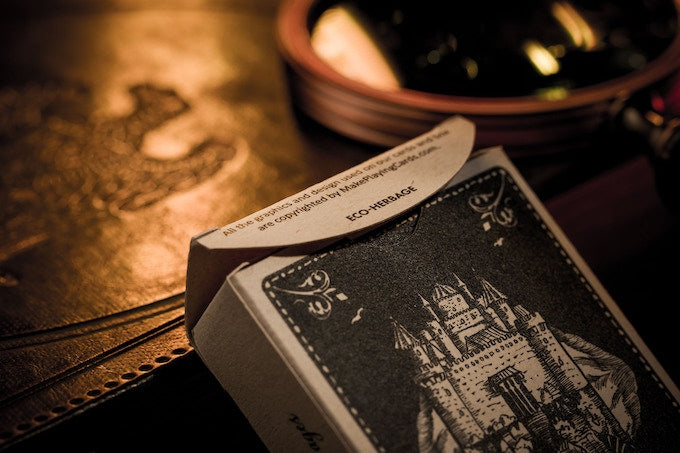 Medieval Card Set Medieval Castle Playing Cards by Makeplayingcards – Rare Playing Cards