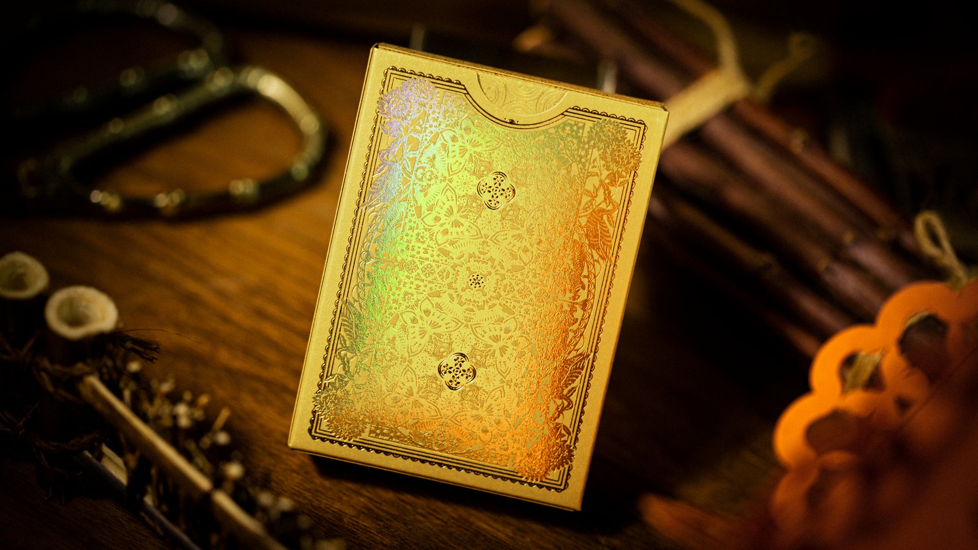 The Four Seasons Wooden Boxset - Ark Playing Cards Playing Cards by Ark Playing Cards