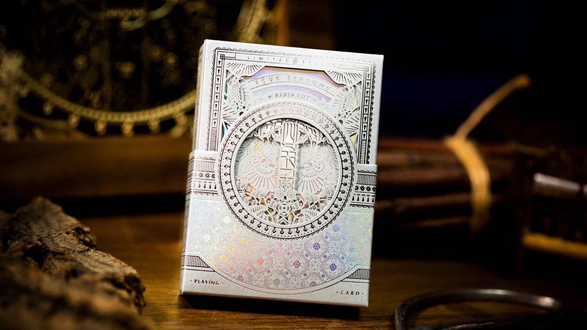 The Four Seasons Wooden Boxset - Ark Playing Cards Playing Cards by Ark Playing Cards