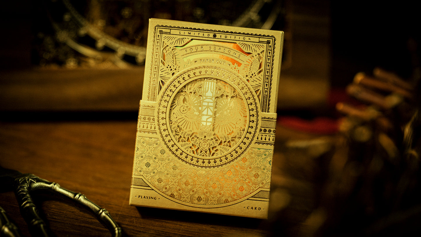 The Four Seasons Wooden Boxset - Ark Playing Cards Playing Cards by Ark Playing Cards