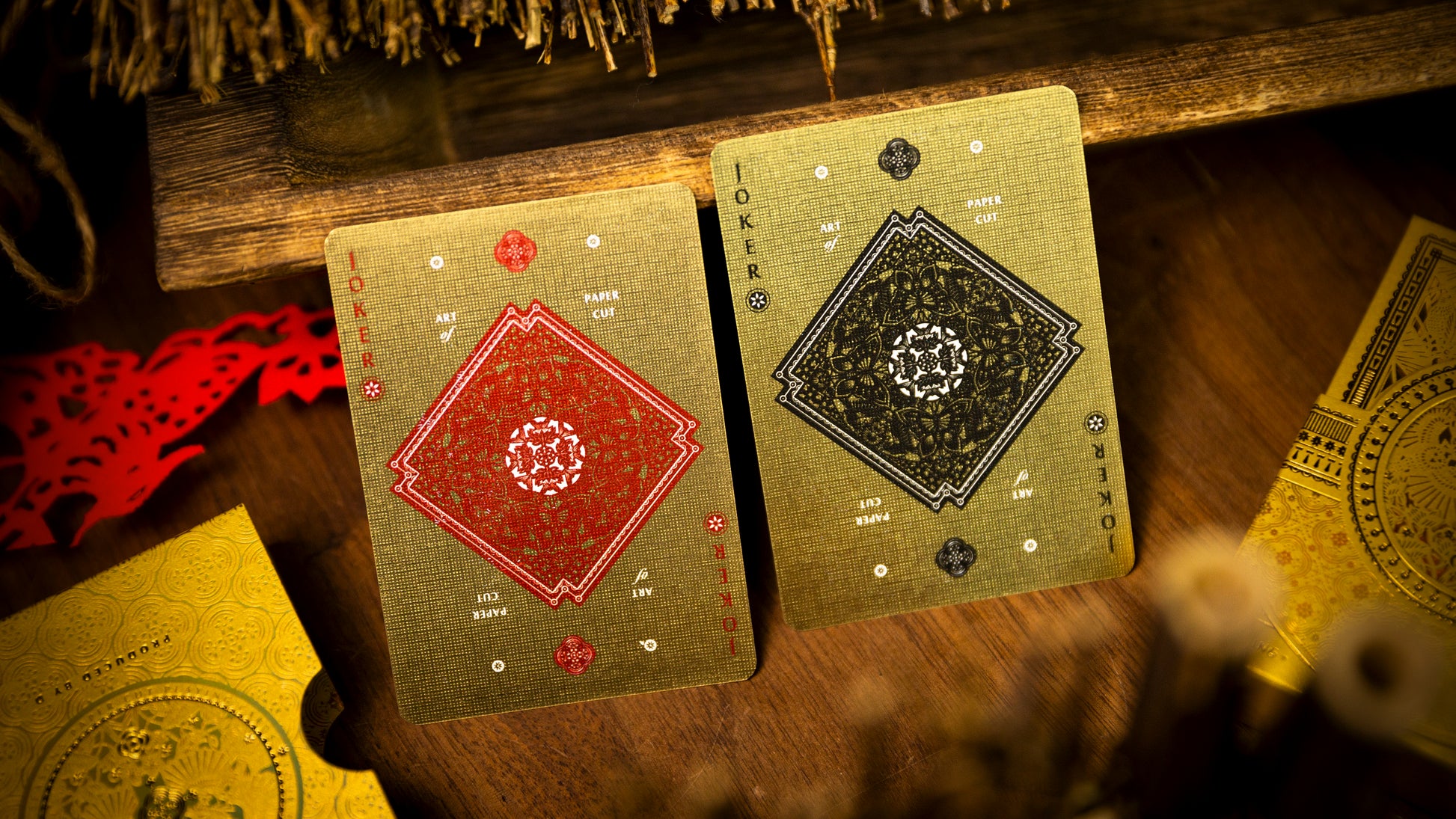 The Four Seasons Wooden Boxset - Ark Playing Cards Playing Cards by Ark Playing Cards