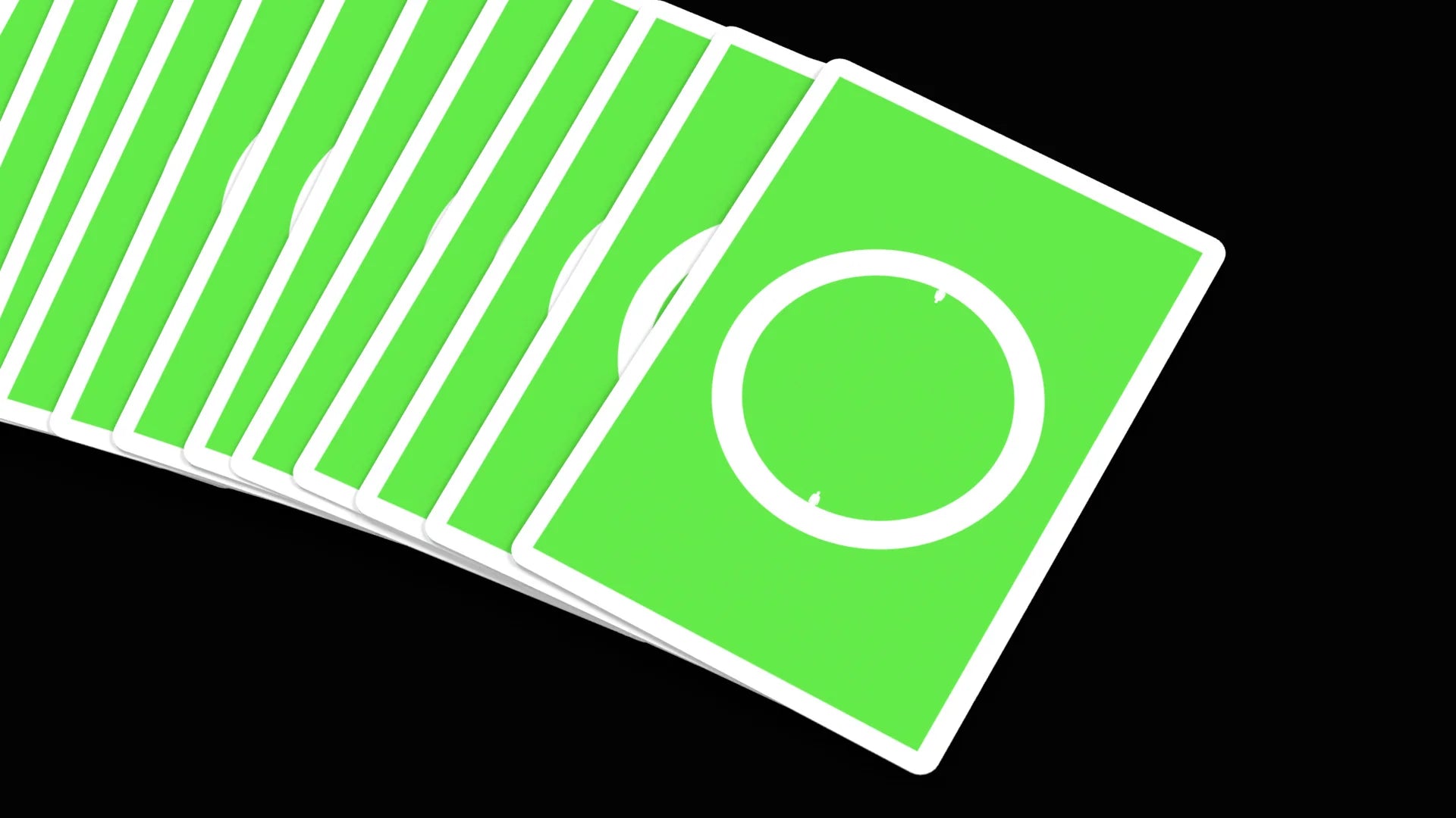 Orbit Chroma Key Playing Cards Playing Cards by Orbit Brown