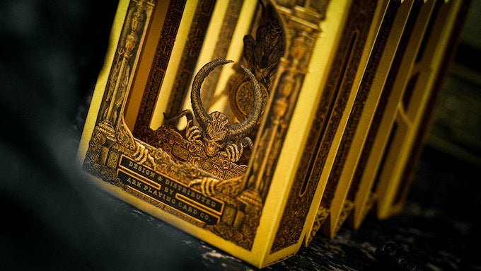 Devildom Walnut Playing Cards Playing Cards by Ark Playing Cards