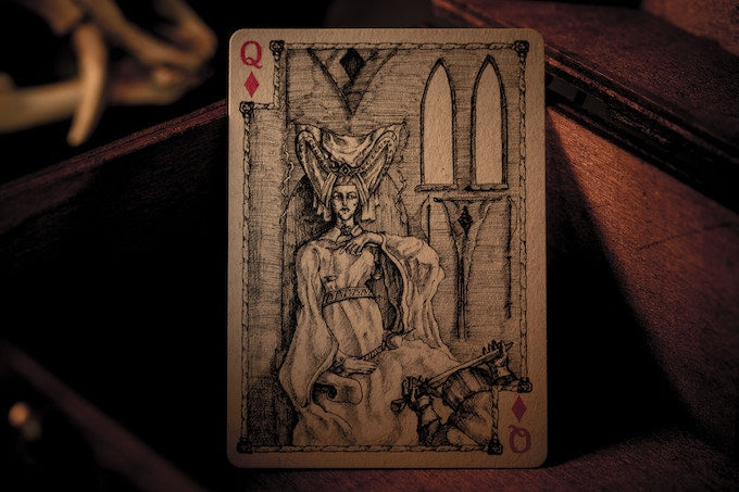 Medieval Castle Playing Cards Playing Cards by MPC