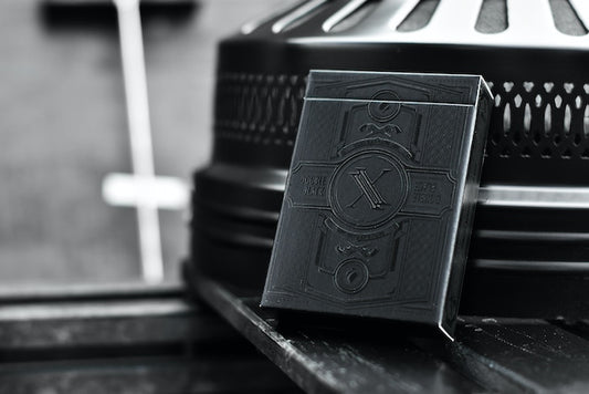 Double Black Waterproof Playing Cards by Blackout Brother