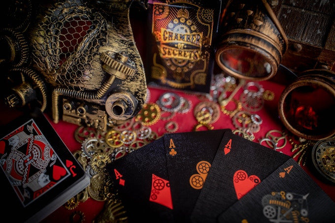 Chamber of Secrets Playing Cards Playing Cards by RarePlayingCards.com