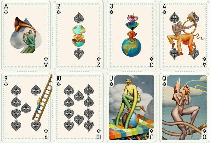 Strange Curiosities Playing Cards