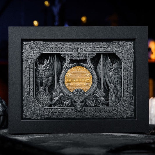 Devildom Dark Evil Playing Cards Playing Cards by Ark Playing Cards