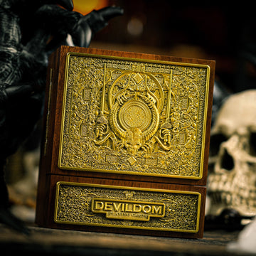 Devildom Walnut Playing Cards Playing Cards by Ark Playing Cards