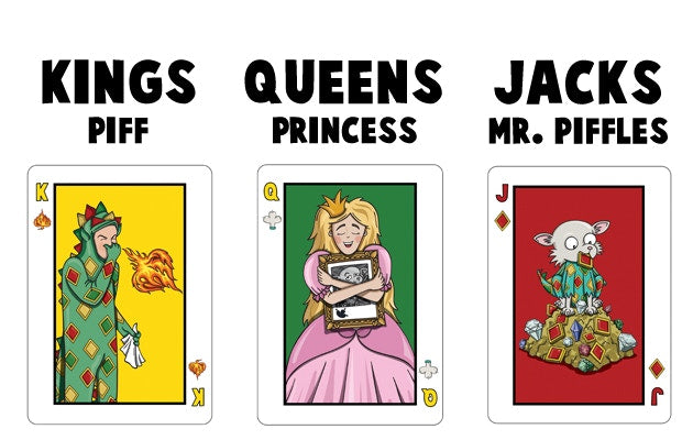 PIFF The Magic Dragon Playing Cards Playing Cards by PIFF The Magic Dragon