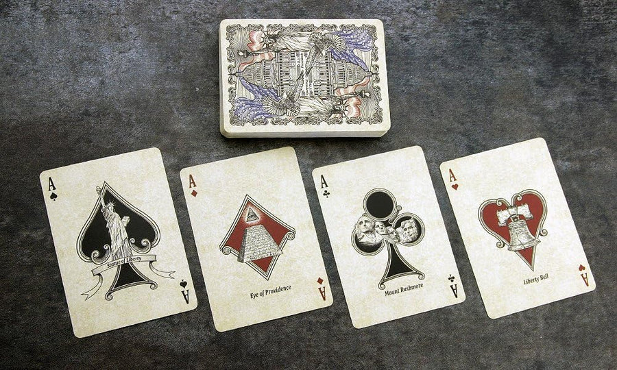 Bicycle US Presidents Playing Cards (Deluxe Embossed Collector Edition) Playing Cards by US Playing Card Co.