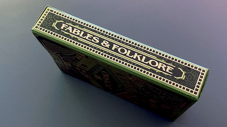 Green Densho Playing Cards Playing Cards by Card Experiment