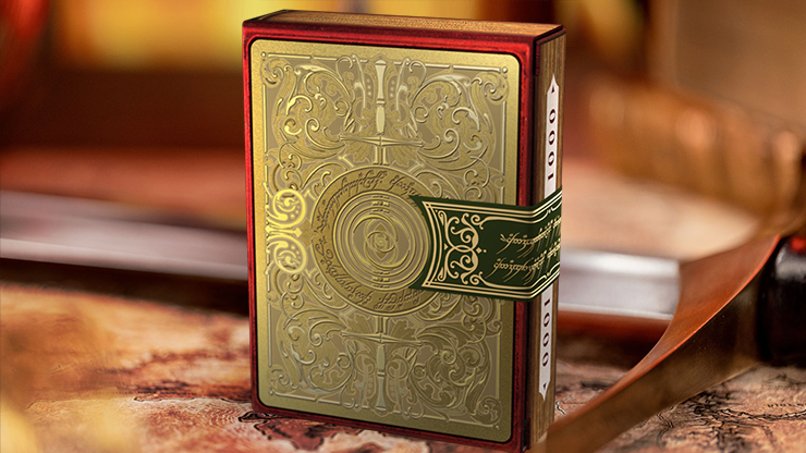Foil and Gilded Edition LOTR Two Towers Playing Cards Playing Cards by Kings Wild Project