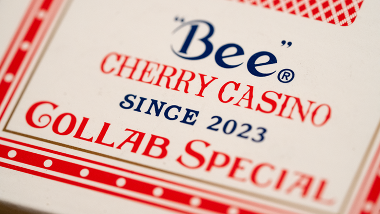 Limited Bee X Cherry Playing Cards Playing Cards by Murphy's Magic
