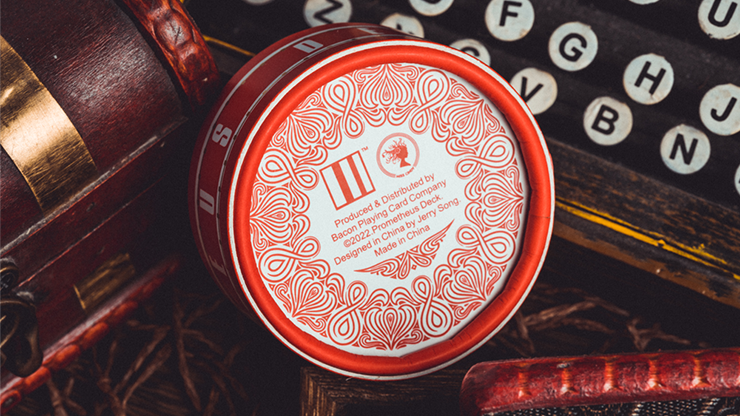 Prometheus Circular Playing Cards Playing Cards by Bacon Playing Card Company