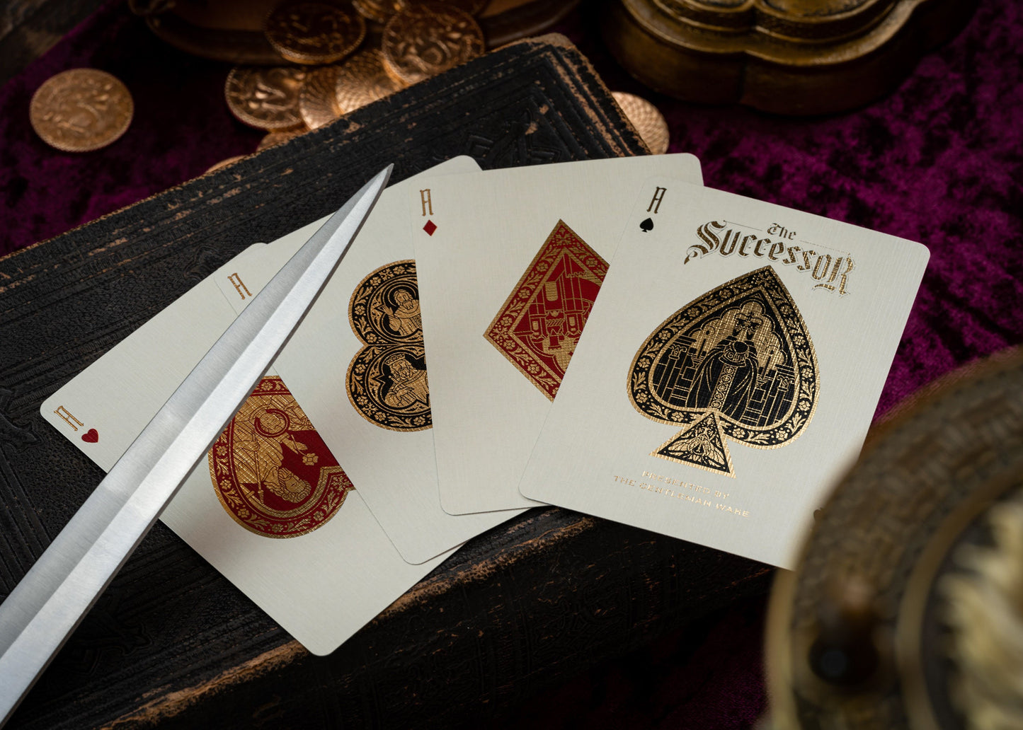The Successor Imperial Black Limited Edition Playing Cards Playing Cards by The Gentleman Wake