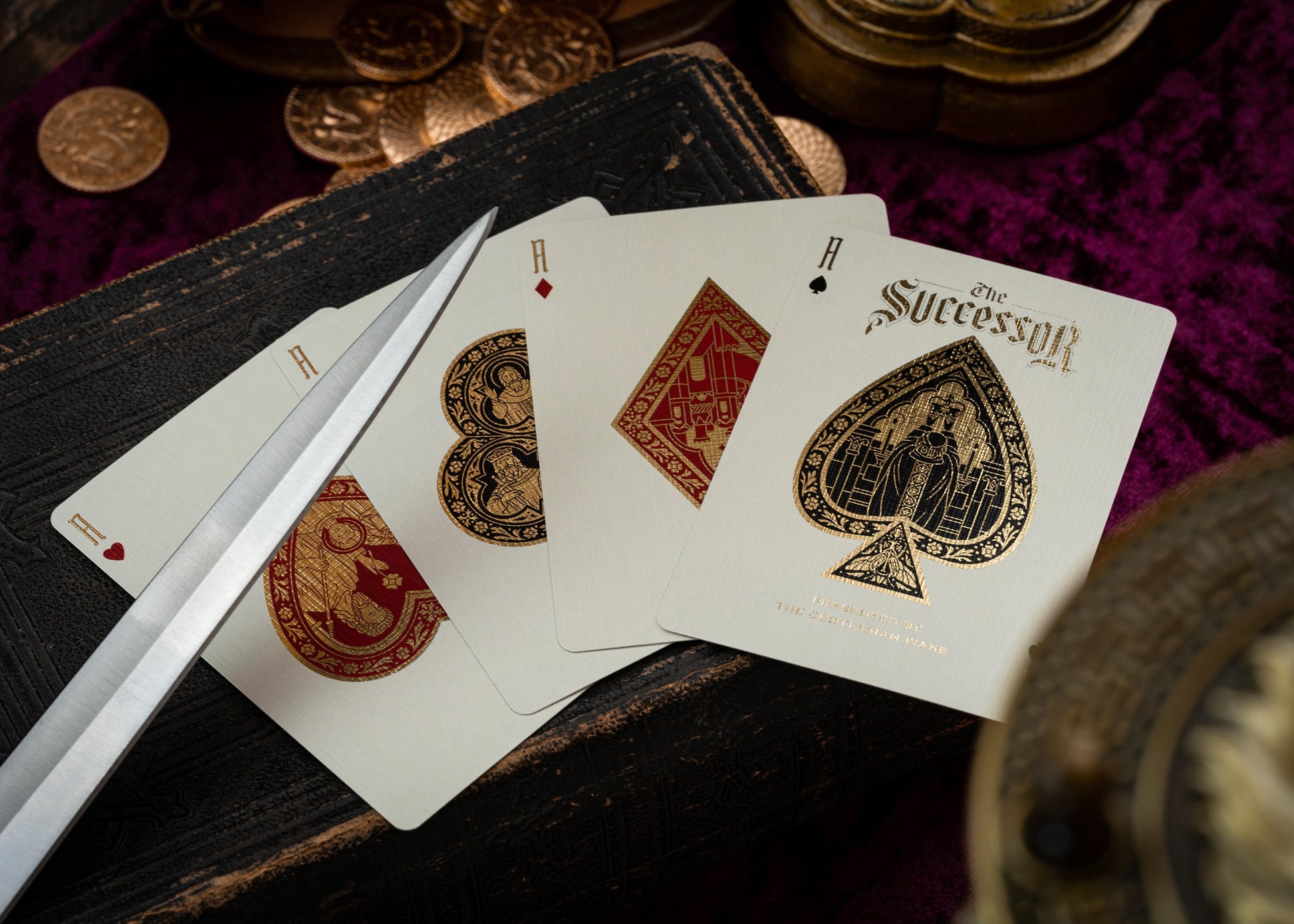 The Successor Imperial Black Limited Edition Playing Cards Playing Cards by The Gentleman Wake
