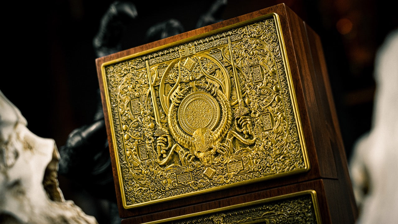 Devildom Walnut Playing Cards Playing Cards by Ark Playing Cards
