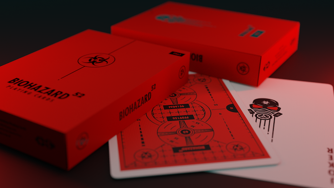 Biohazard 52 Playing Cards Playing Cards by Uranium & Biohazard 52 Playing Cards