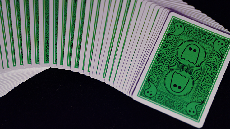 Bicycle Boo Back Playing Cards - Green Edition