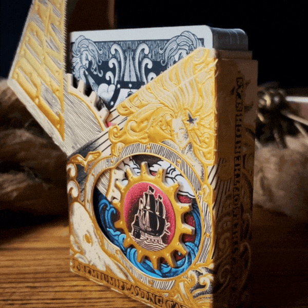 Pirate Playing Cards - Mechanical Daylight Box – Rare Playing Cards