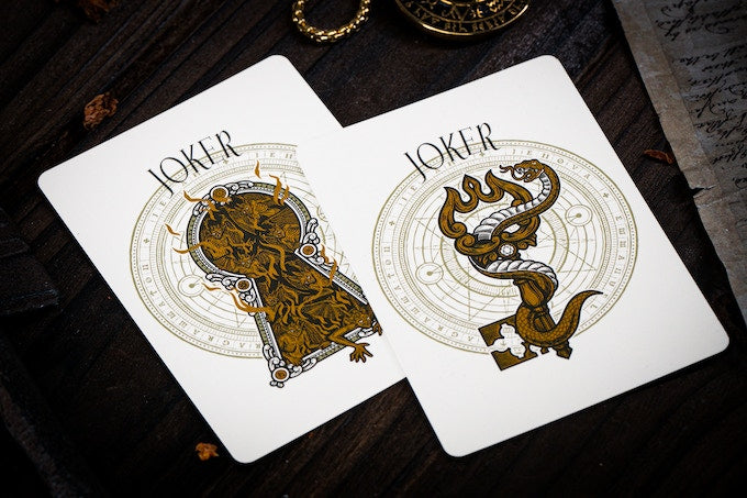 The Keys of Solomon Playing Cards Playing Cards by Darkside Playing Card Co