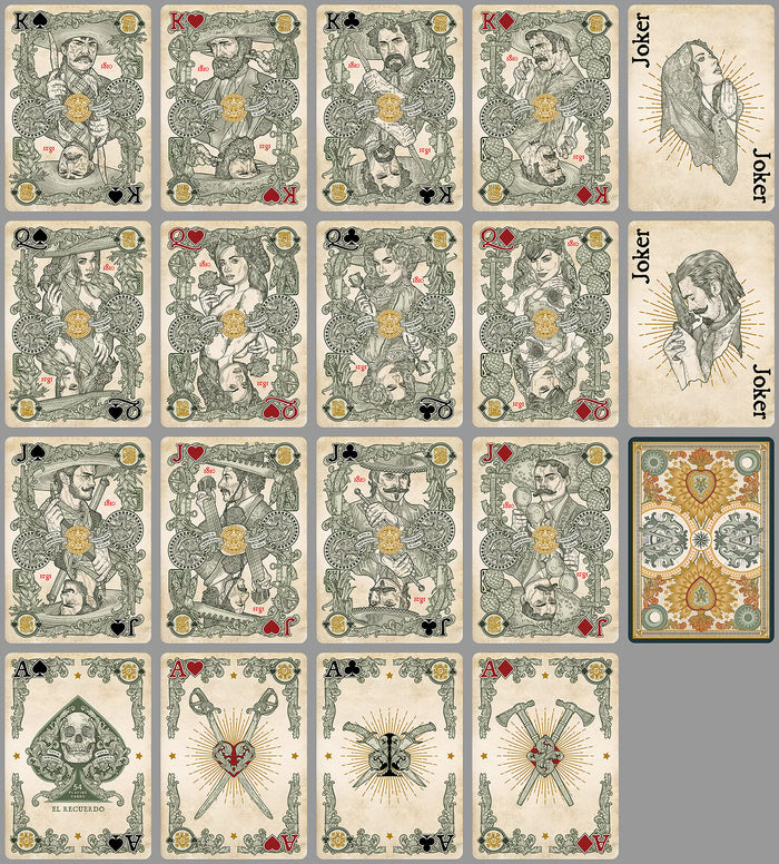 El Recuerdo Playing Cards - Full Set