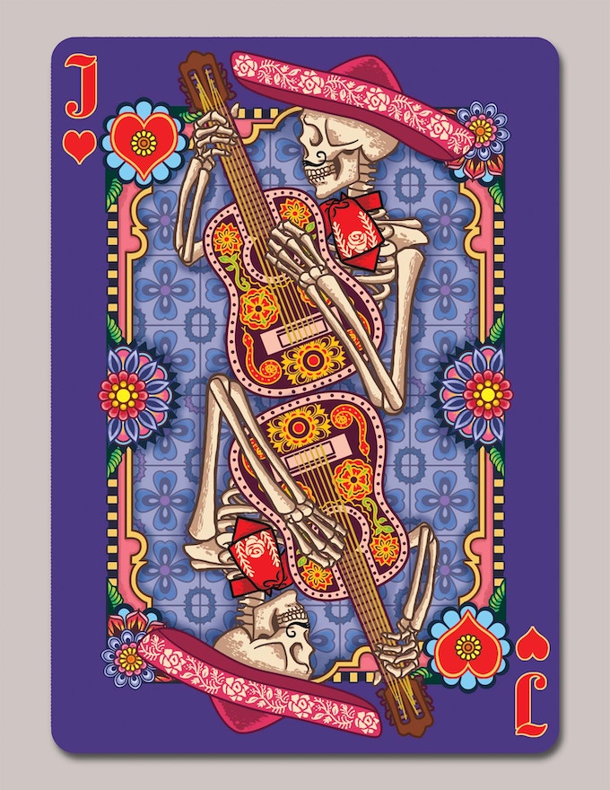 Dia de los Muertos Playing Cards by US Playing Card Co.
