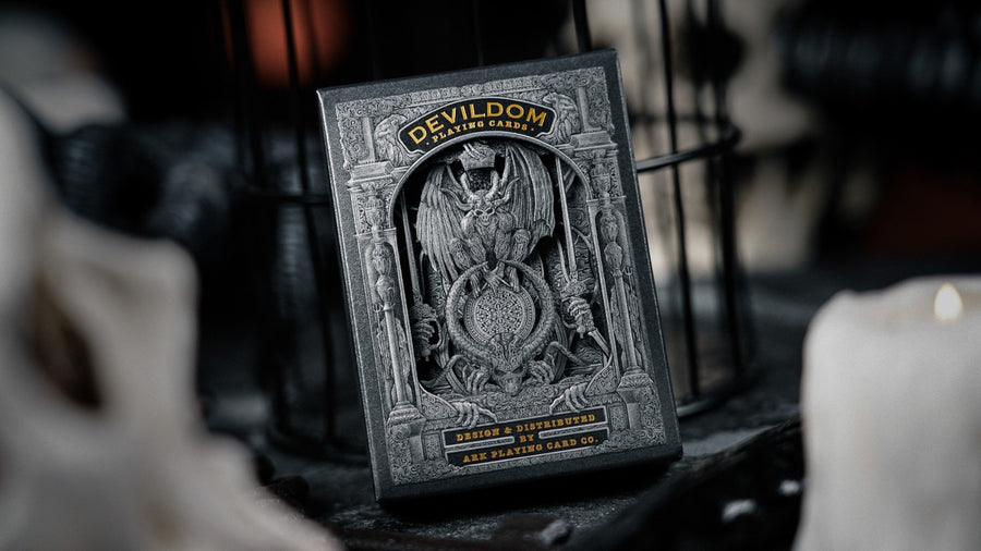 Devildom Dark Evil Playing Cards Playing Cards by Ark Playing Cards