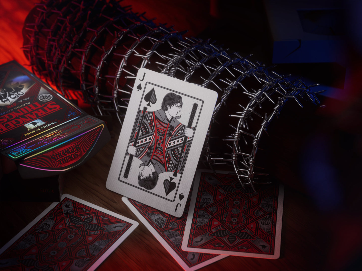 Stranger Things Playing Cards Playing Cards by Theory11