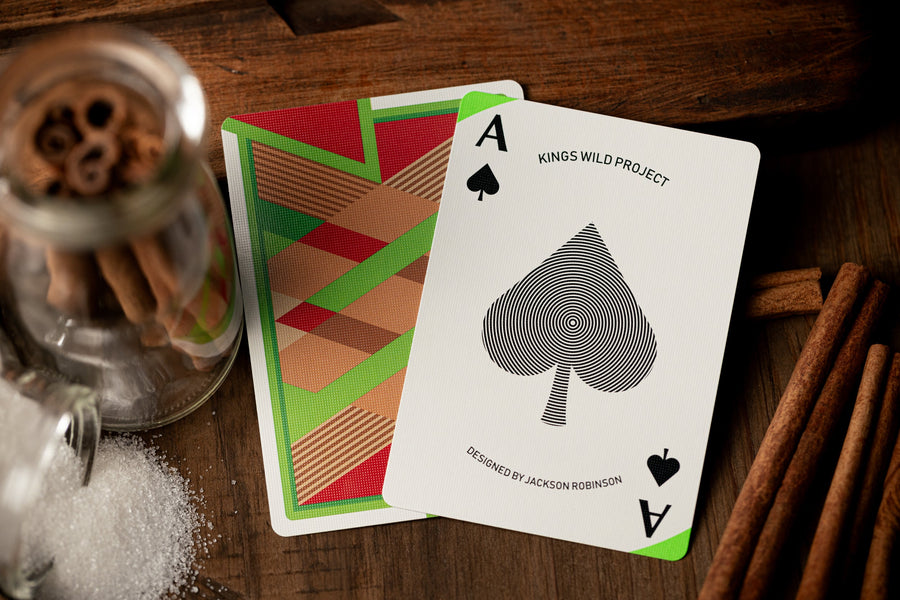 Apple Pi Playing Cards Playing Cards by Kings Wild Project