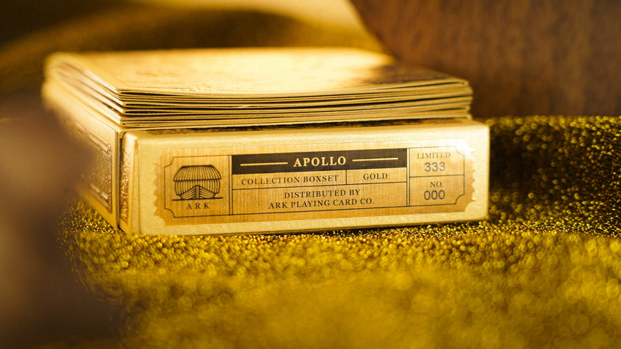 Apollo Playing Cards - Collection Walnut Boxset