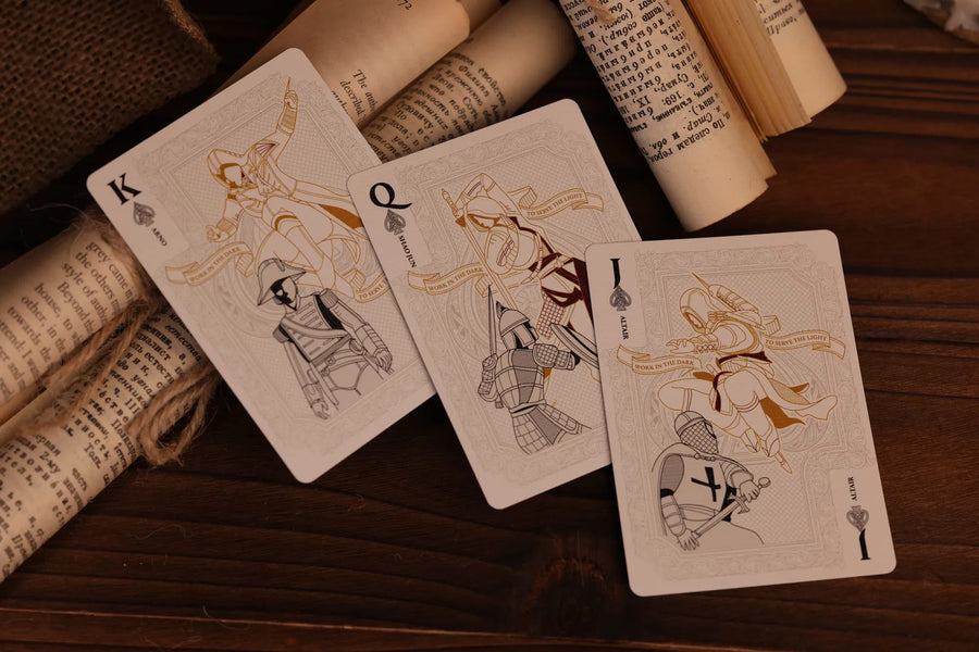 Assassin's Creed Playing Cards - Black Signature Edition