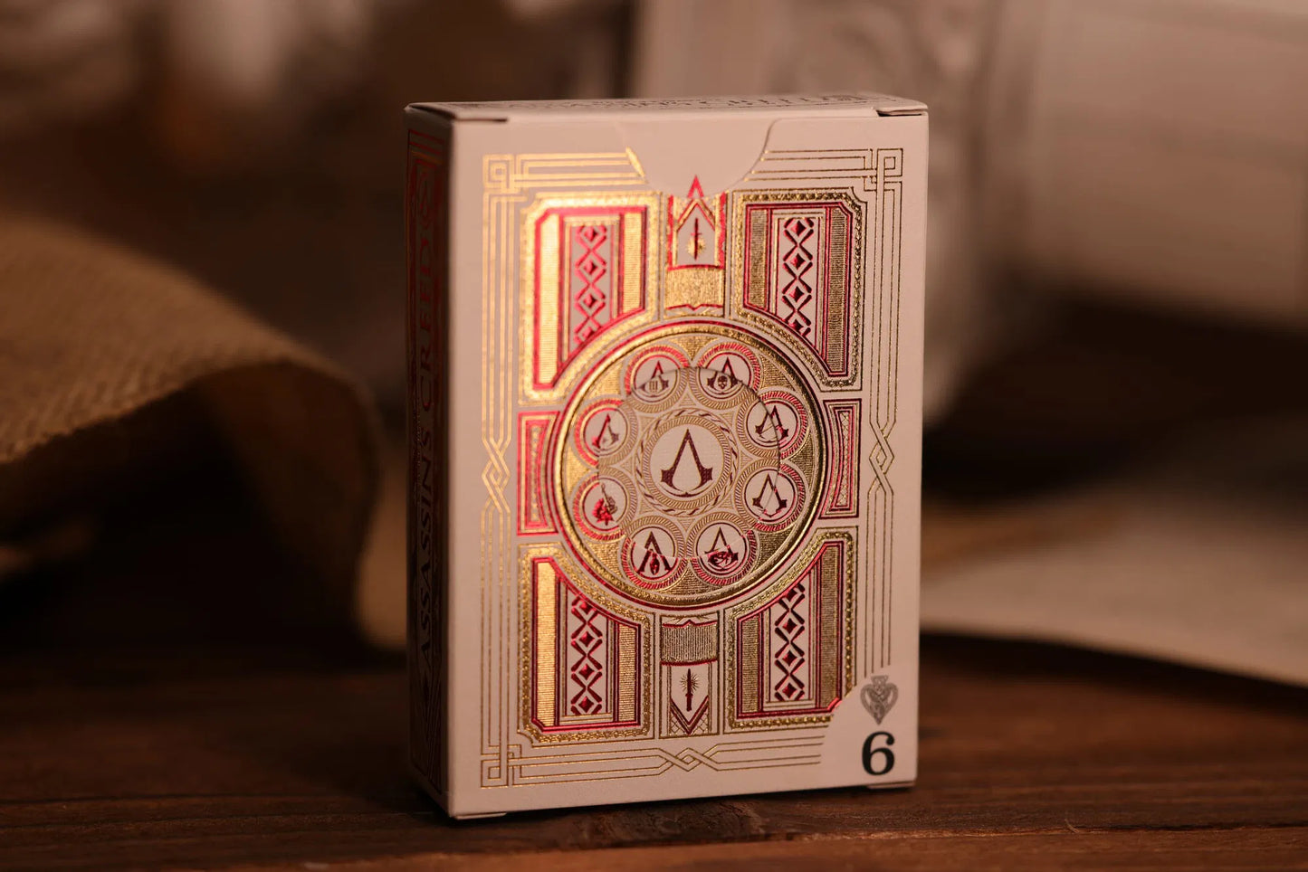 Assassins Creed Playing Cards - 3D White