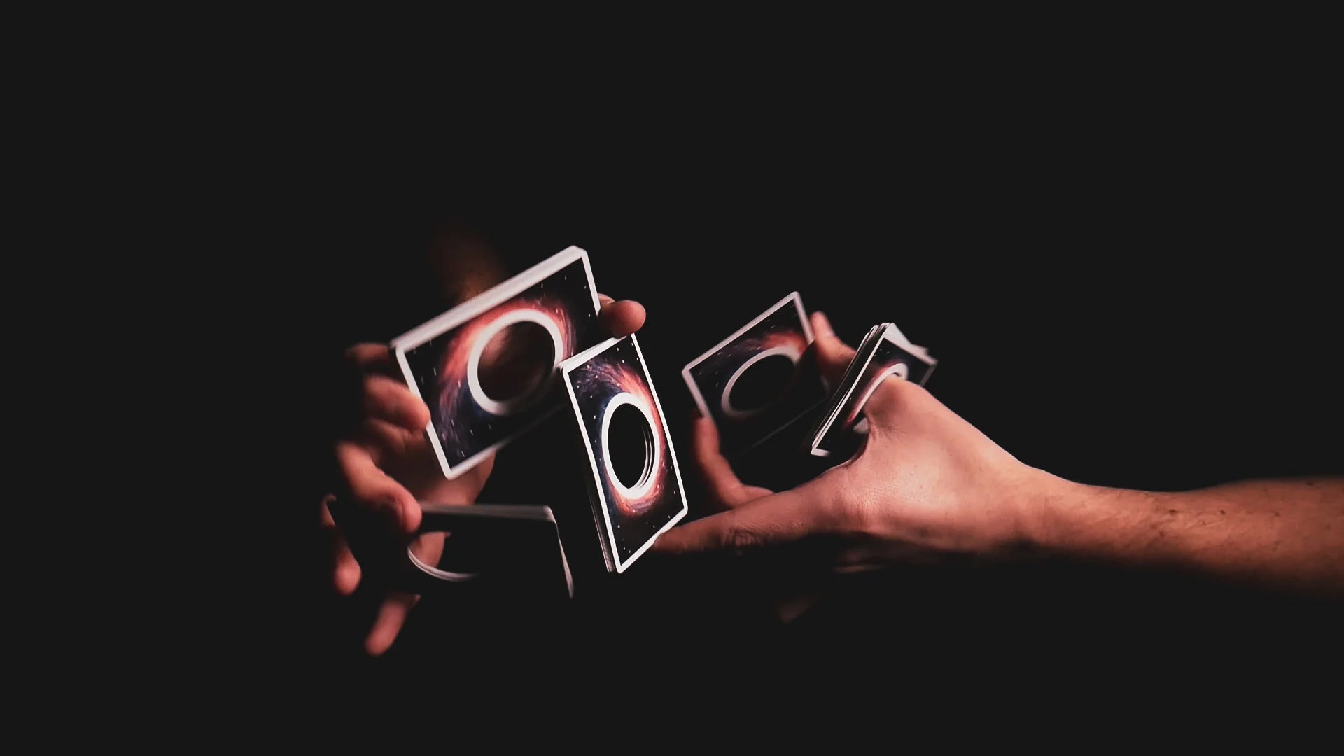 ORBIT BLACK HOLE PLAYING CARDS Playing Cards by Orbit Playing Cards