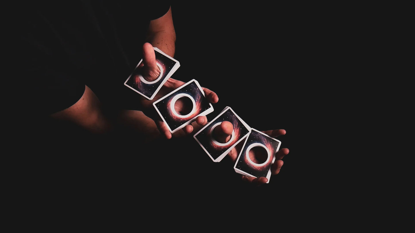 ORBIT BLACK HOLE PLAYING CARDS Playing Cards by Orbit Playing Cards