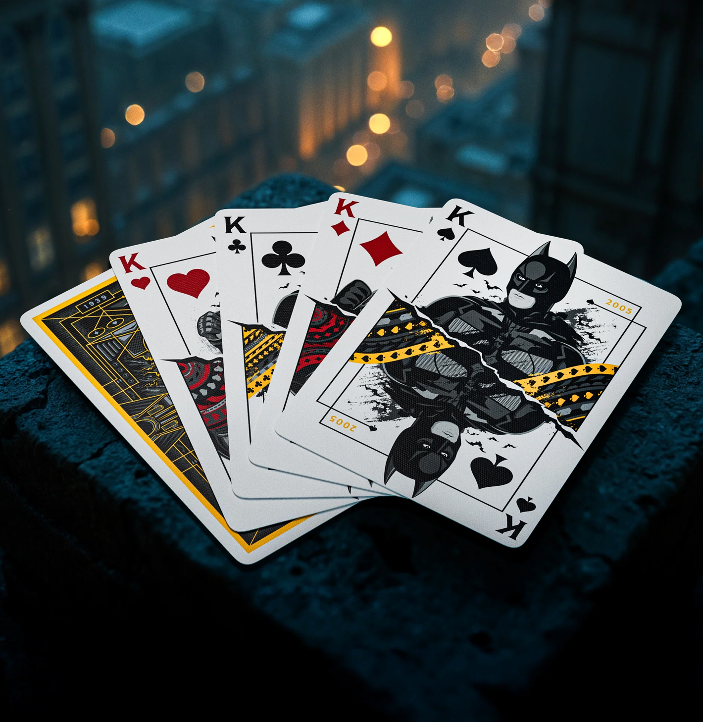 rare batman cards Batman 85th Anniversary Playing Cards