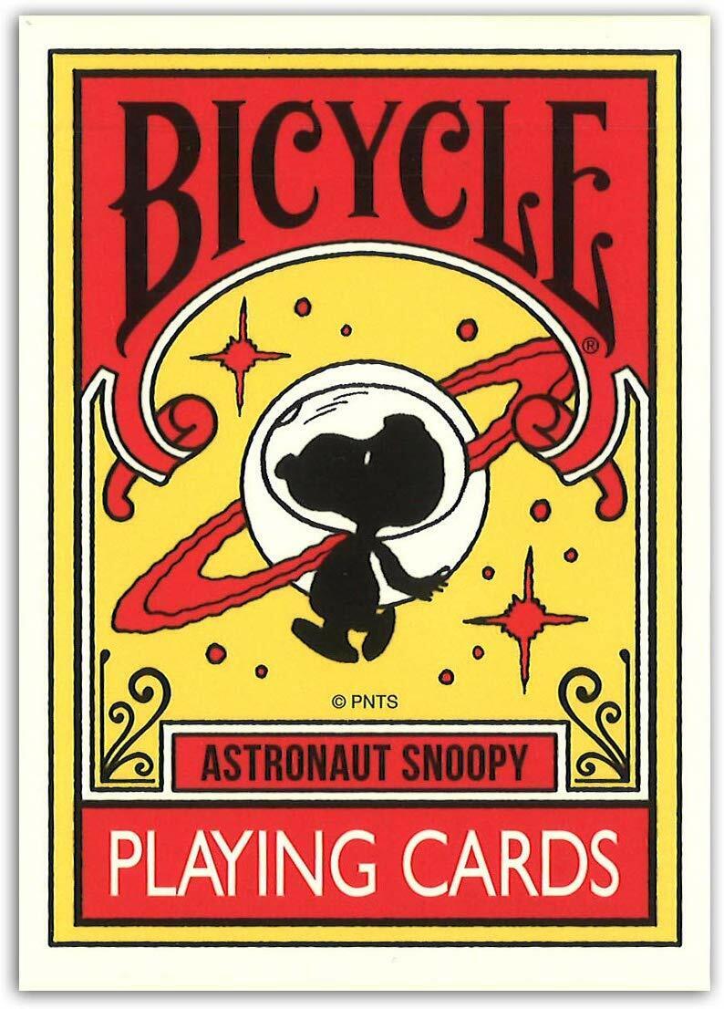 Bicycle Astronaut Snoopy Playing Cards Playing Cards by Bicycle Playing Cards