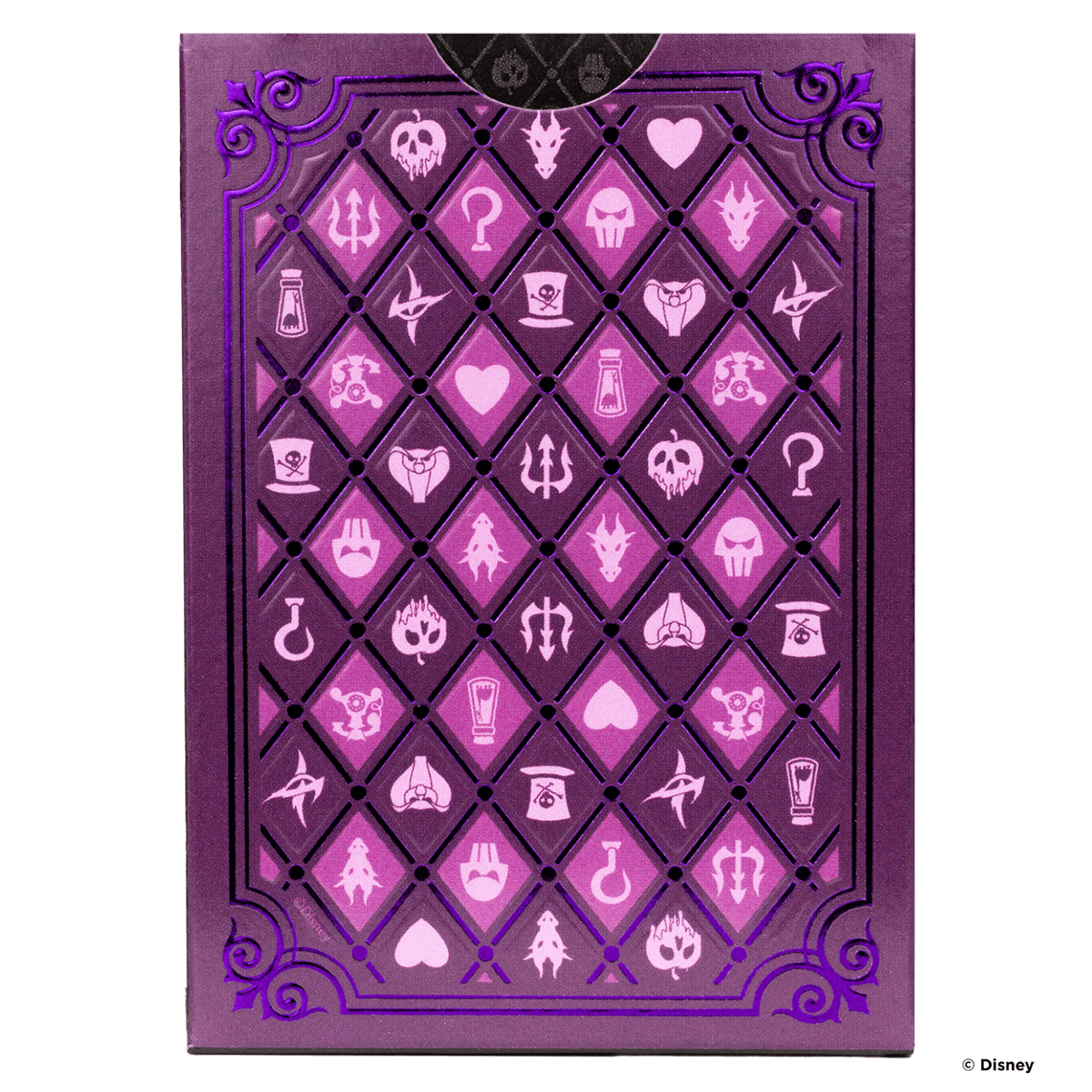 Bicycle Disney Villains by US Playing Card Co - Purple Playing Cards by Bicycle Playing Cards