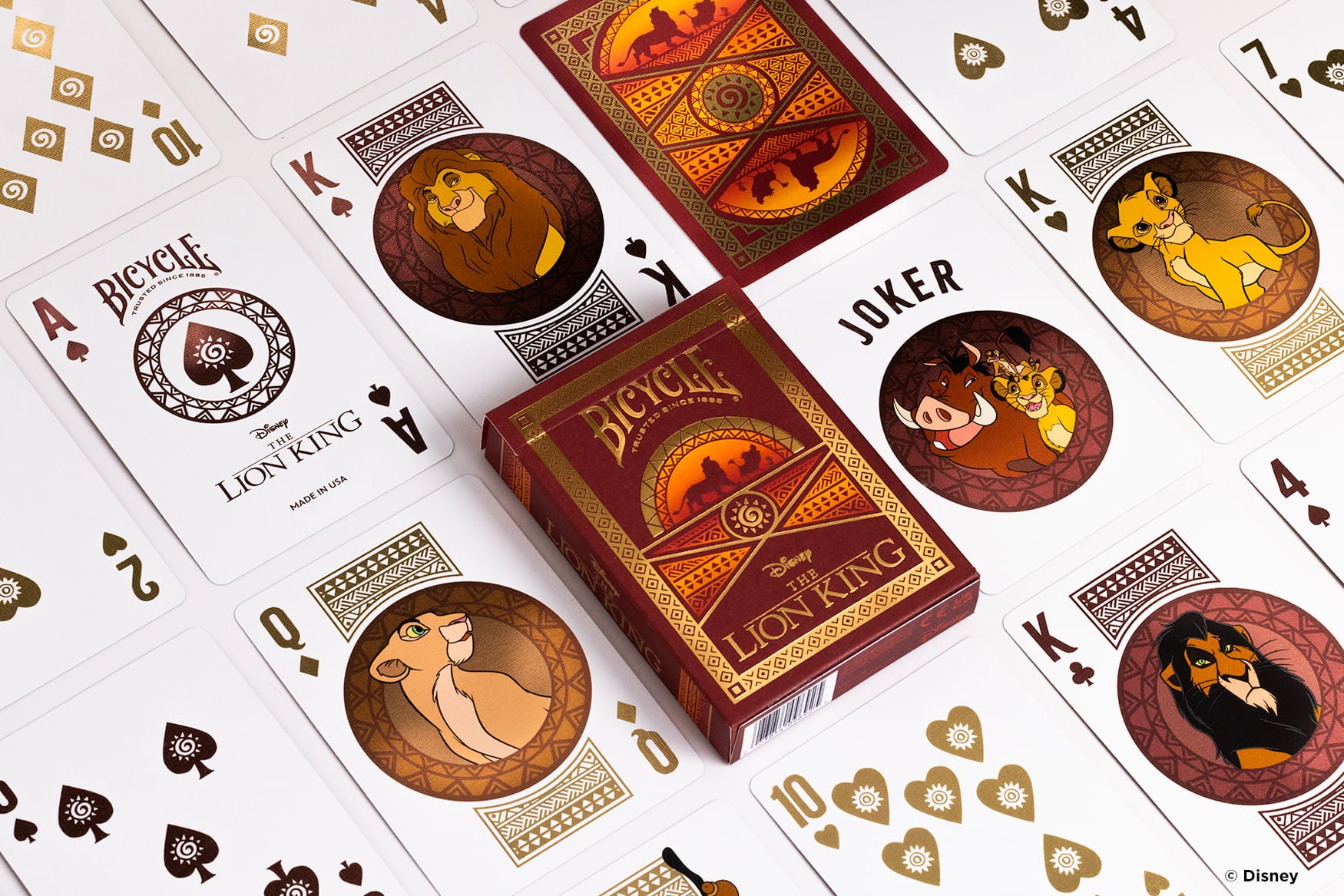 Bicycle - Playing Cards Lion King Bicycle - Playing Cards Lion King