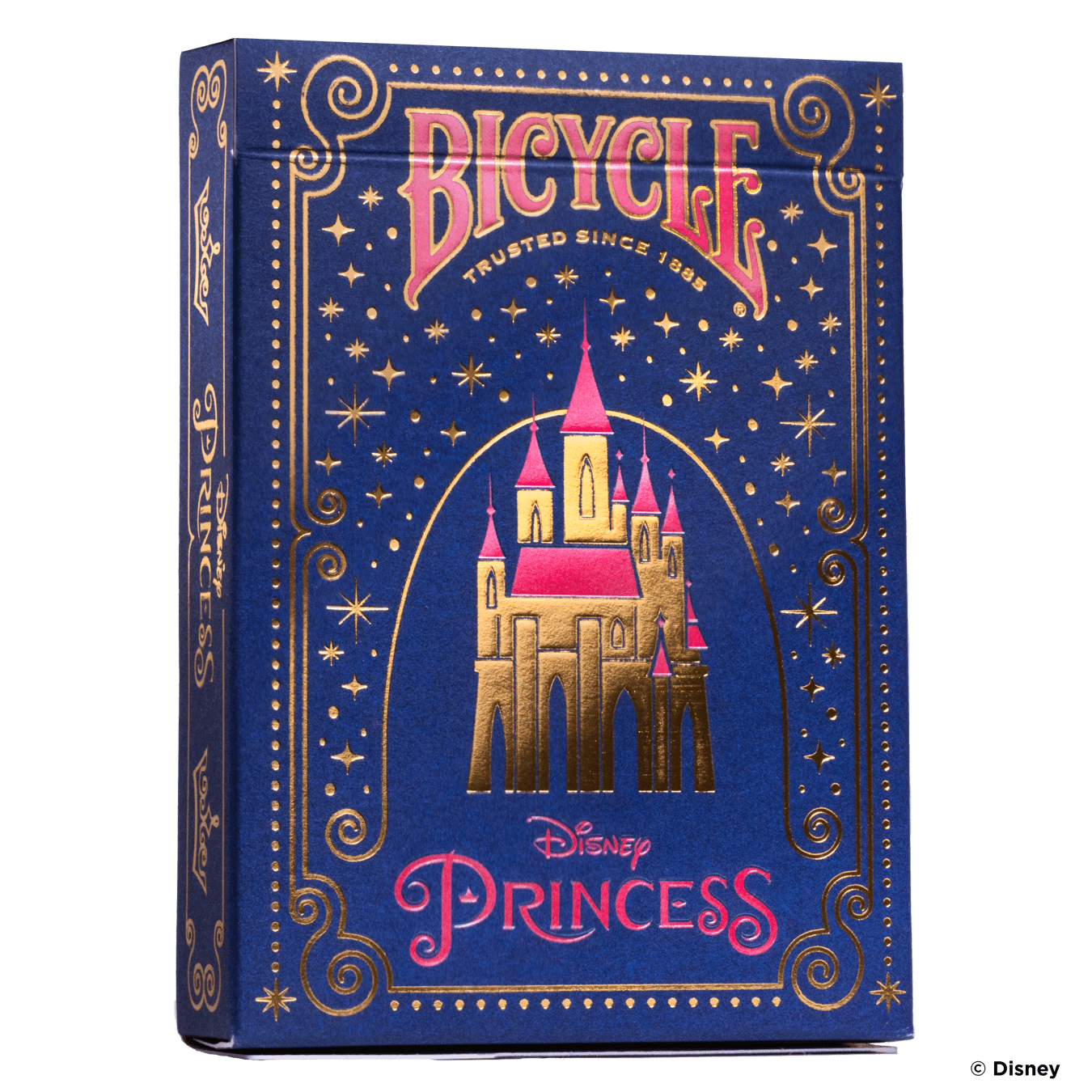 Bicycle Disney Princess Playing Cards - Navy Playing Cards by Bicycle Playing Cards