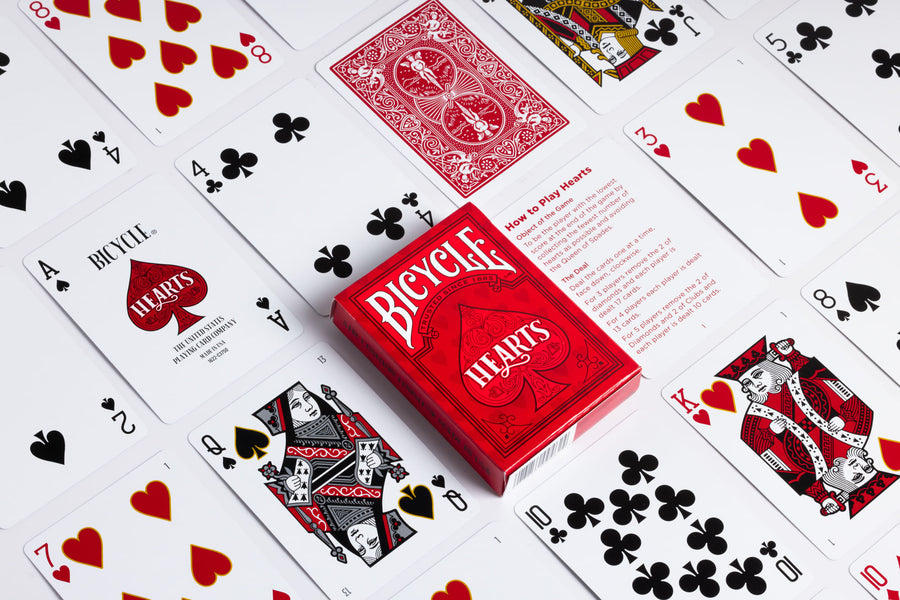 Hearts Playing Card Game Playing Cards by Bicycle Playing Cards