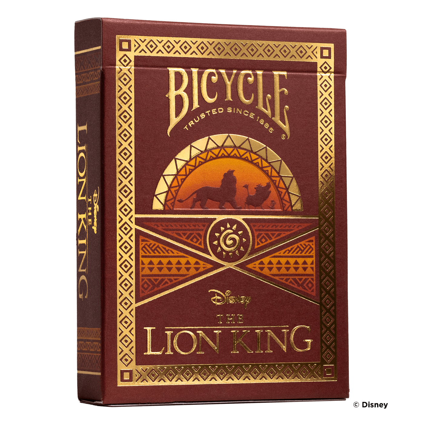 rare lion king cards Bicycle Playing Cards