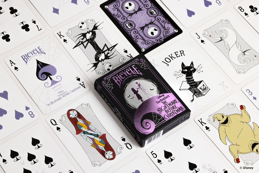 Nightmare Before Christmas Bicycle Playing Cards