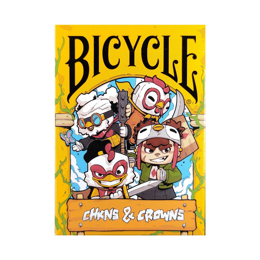 Bicycle Chkns & Crowns Playing Cards
