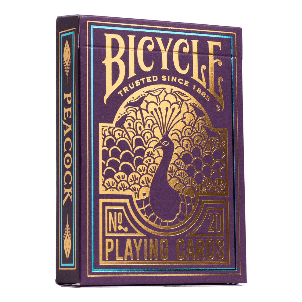 Bicycle Purple Peacock Playing Cards – Rare Playing Cards