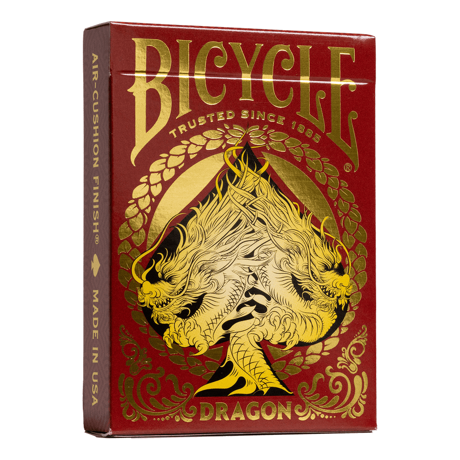 Bicycle Red Dragon Playing Cards